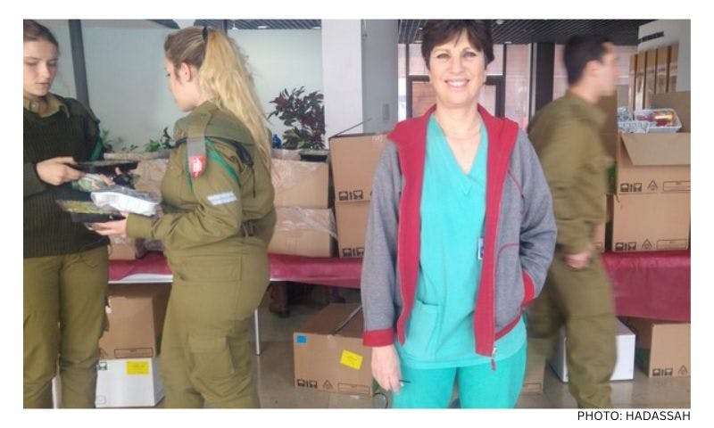 A lifetime of nursing heals Israeli-Palestinian wounds
