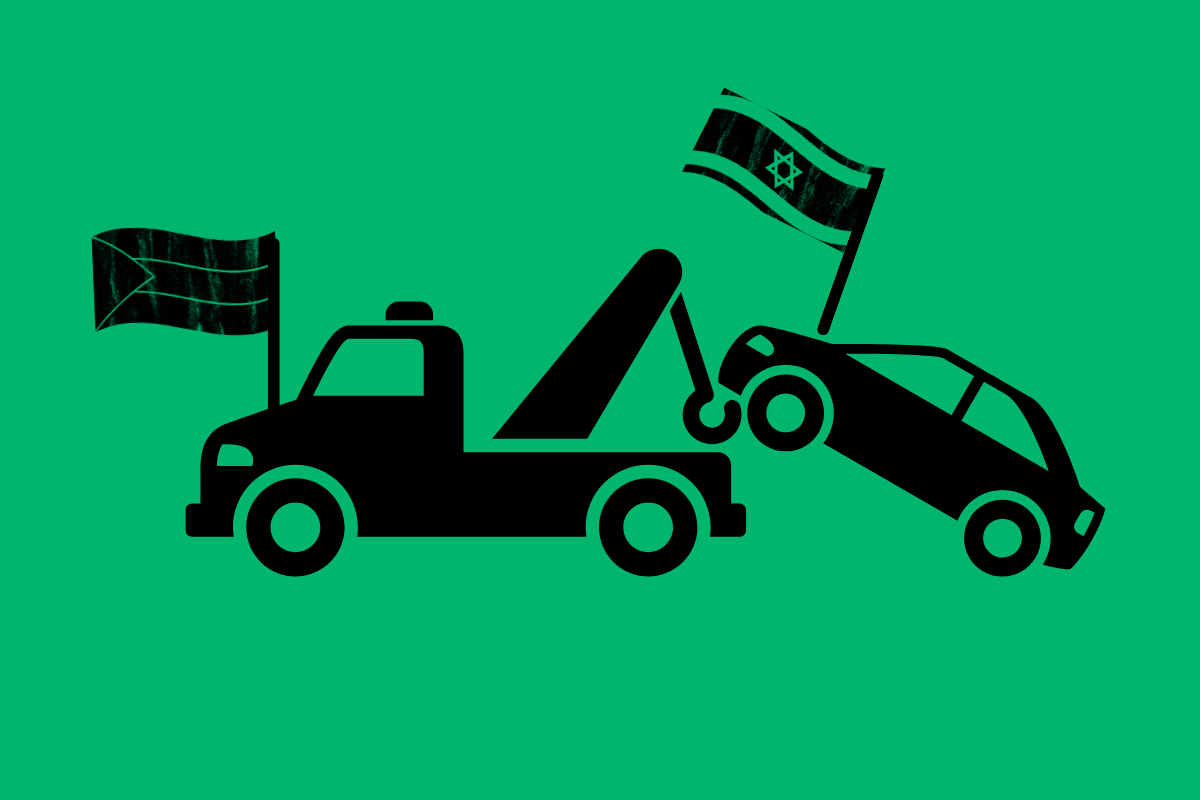 tow truck palestine Israel