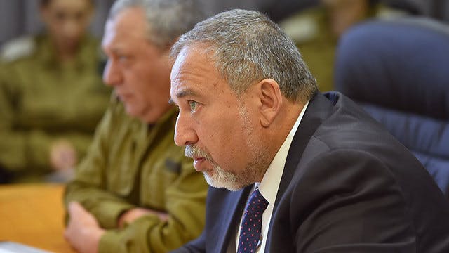 Defense-Minister-Avigdor-Lieberman-Photo-Ariel-Harmoni-Defense-Ministry
