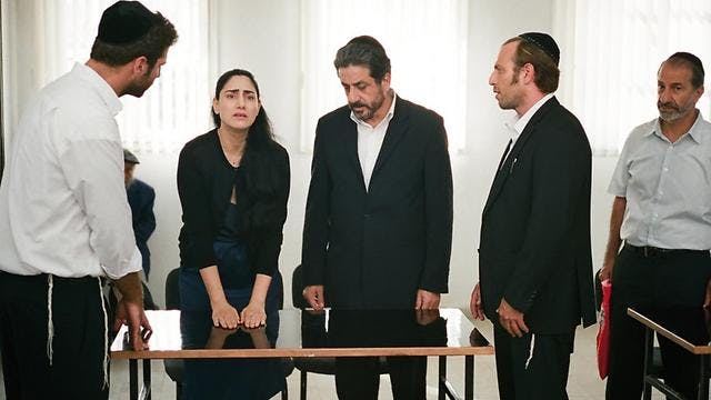 Scene from the film ‘Gett- The Trial of Viviane Amsalem’